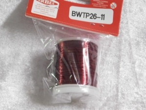 Beading Wire 26 Gauge Burgundy 30m